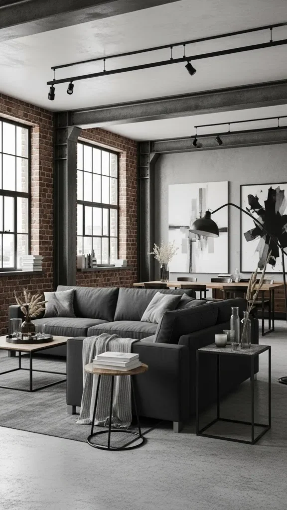 20 Charcoal Sofa Living Room Inspirations for a Bold and Sophisticated Look