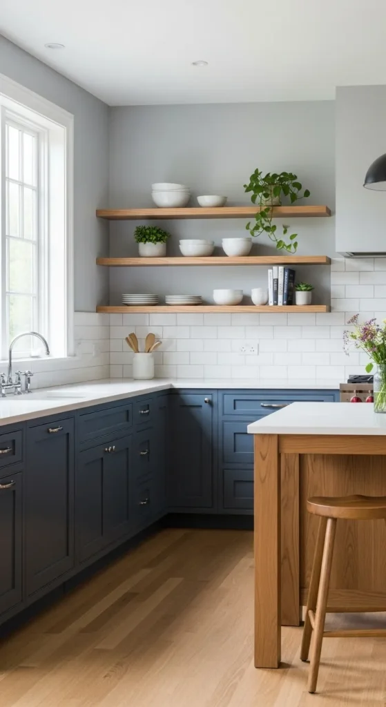 20 Navy Blue Kitchen Cabinets Inspirations to Balance Boldness and Beauty