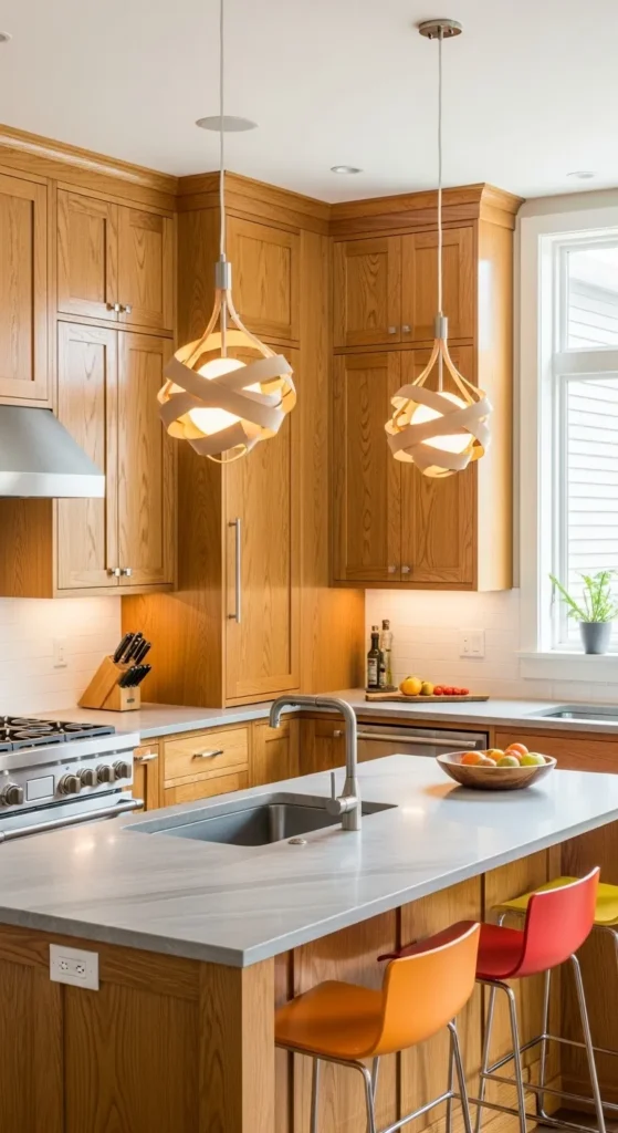 20 Honey Oak Kitchen Cabinets Styles to Refresh Your Kitchen with ...