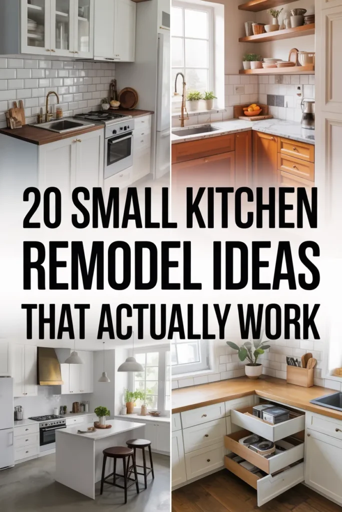 20 Small Kitchen Remodel Ideas That Maximize Style and Space