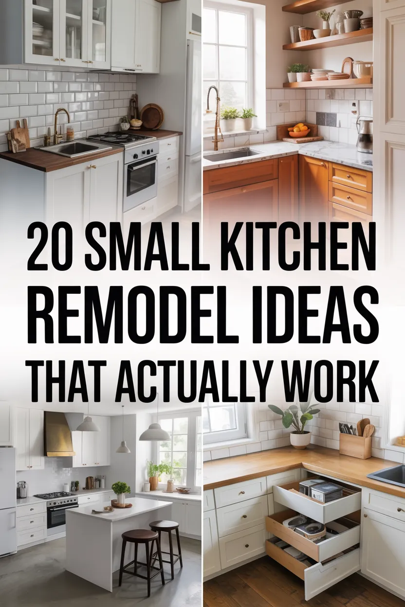 20 Small Kitchen Remodel Ideas That Maximize Style and Space