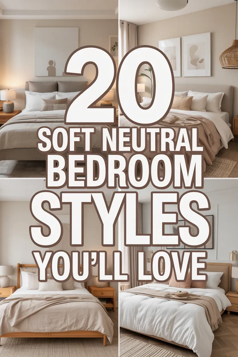 20 Soft Neutrals Bedroom Designs You’ll Love