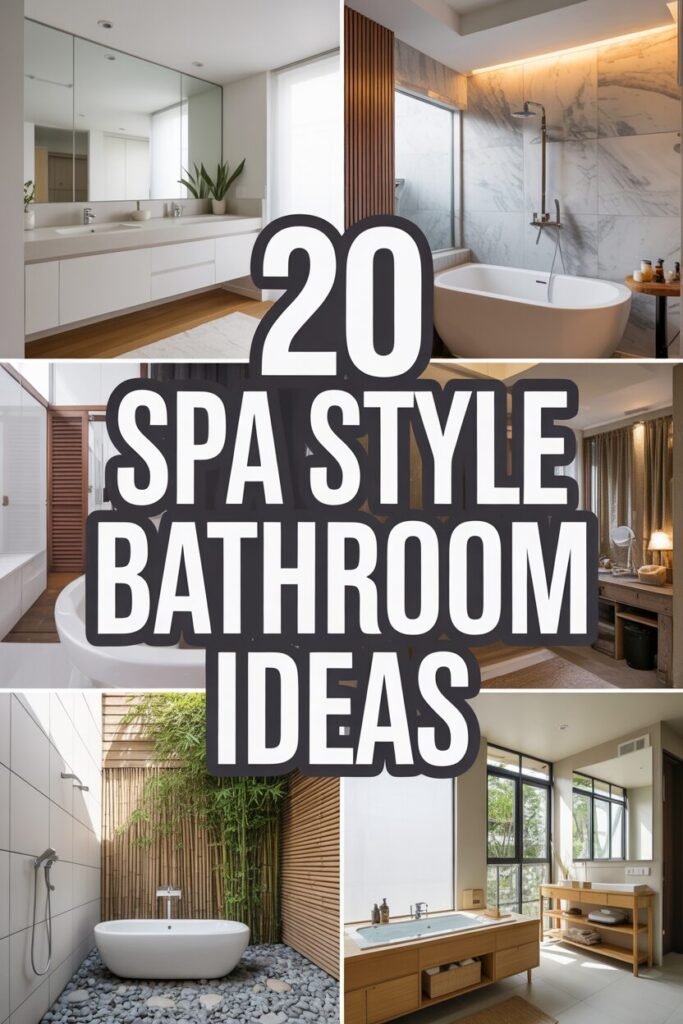 How to Create a Spa Style Bathroom at Home (Easy & Affordable)