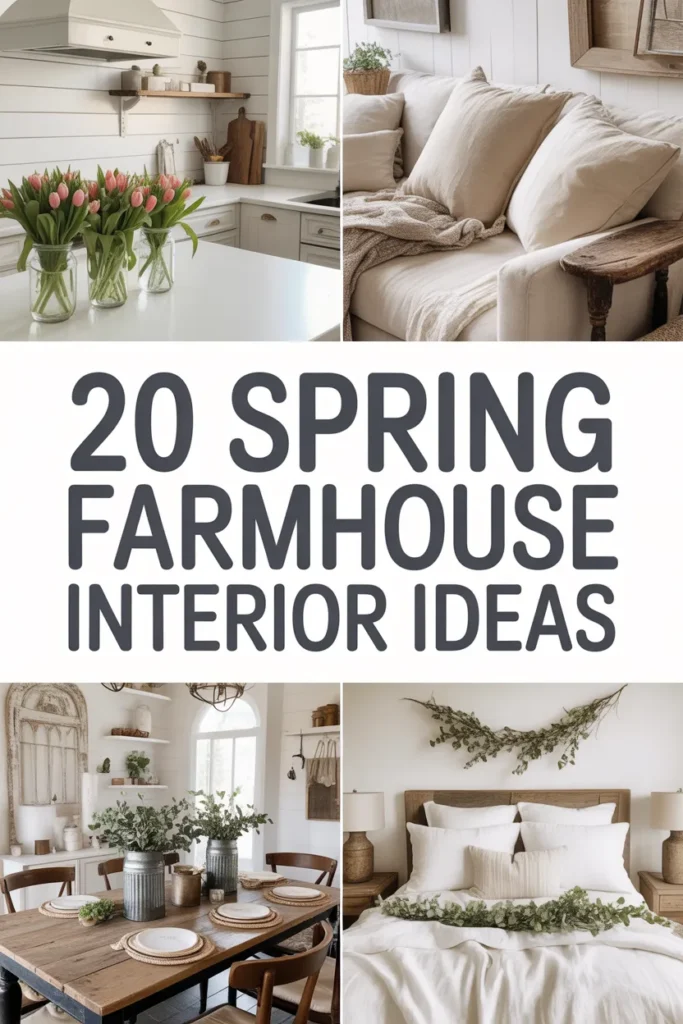 20 Rustic Spring Home Decor Ideas That Brighten Your Home with Rustic Charm