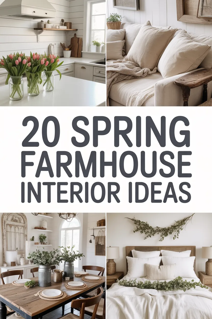 20 Rustic Spring Home Decor Ideas That Brighten Your Home with Rustic Charm