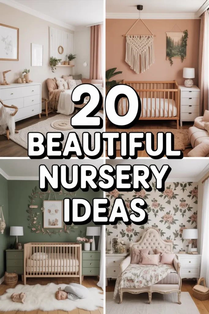 20 Nursery Design Ideas to Create a Peaceful and Harmonious Environment ...