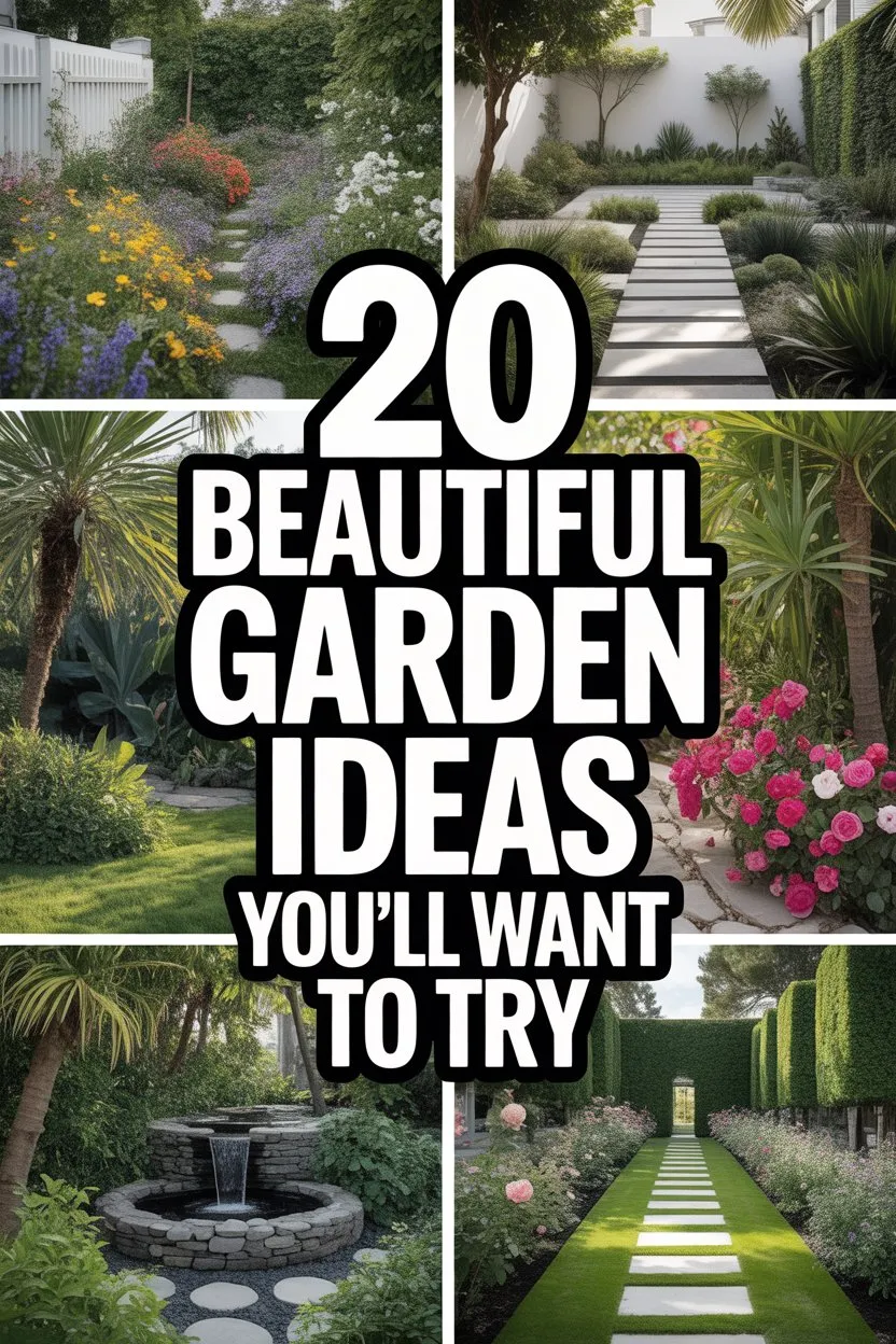 20 Stunning Garden Design Ideas to Add Joy and Life to Your Landscape