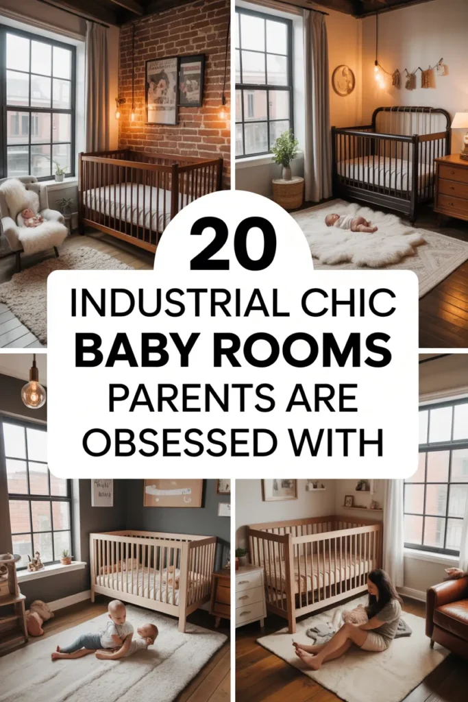 20 Industrial Chic Baby Room Ideas for a Unique and Trendy Baby Space