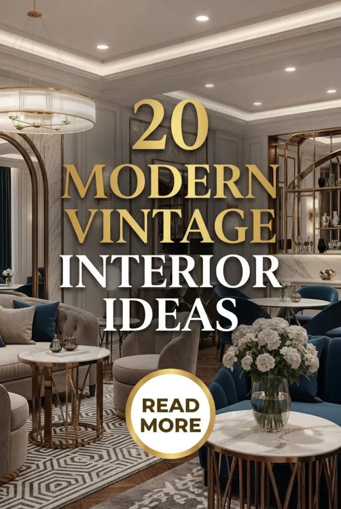 20 Modern Vintage Interior Designs to Turn Your Home into a Stunning ...