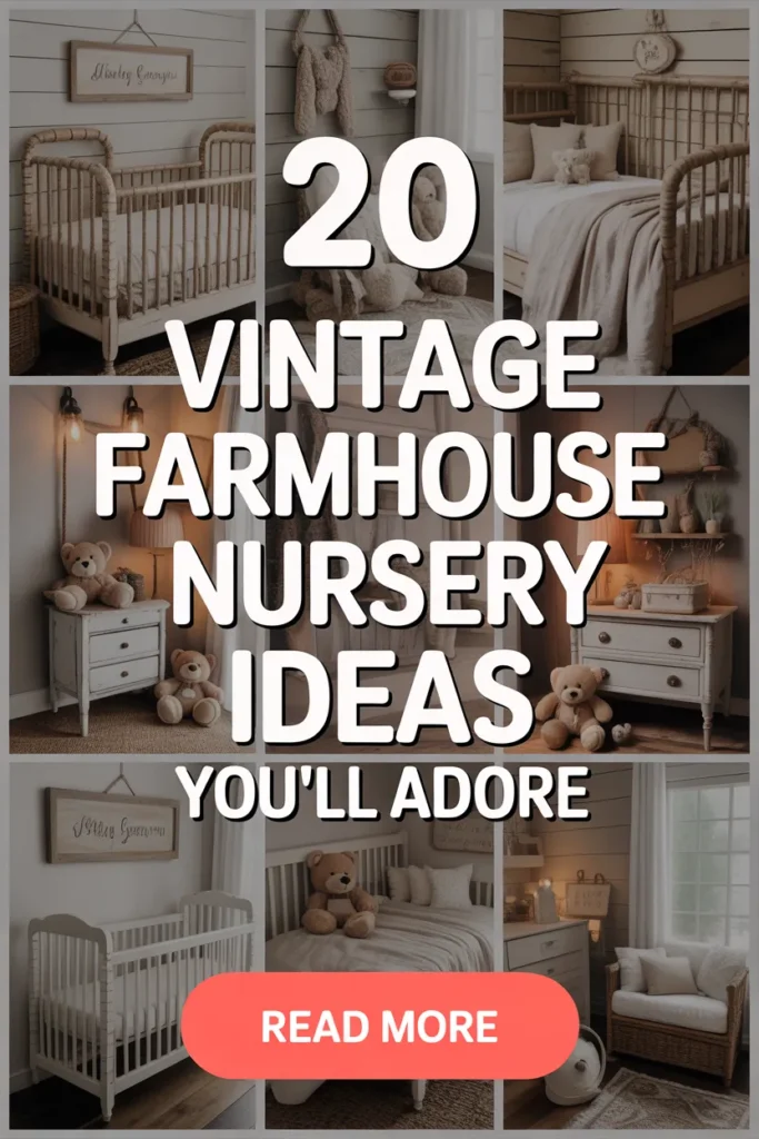 20 Rustic Farmhouse Baby Room Ideas to Add a Touch of Vintage Charm to ...