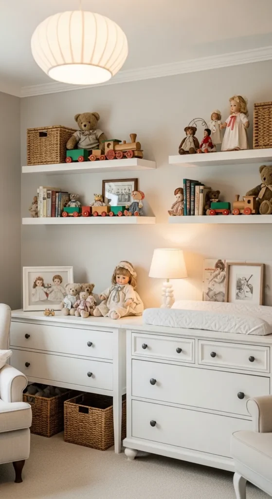20 Vintage-Inspired Nursery Design for a Sweet & Classic Look