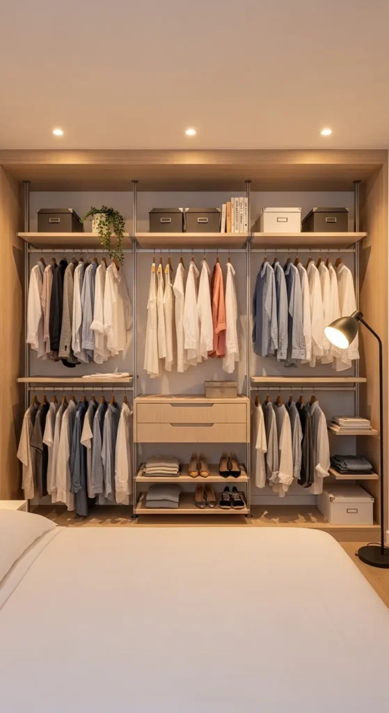 20 No Closet Storage Ideas to Maximize Every Inch of Space