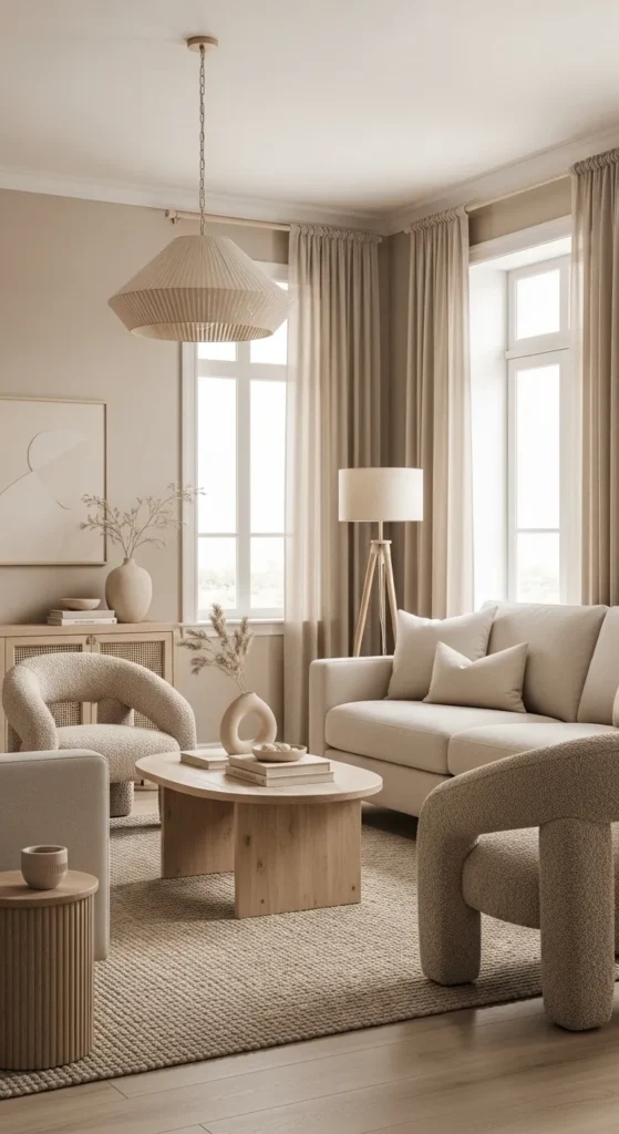 20 Monochromatic Living Room Ideas for Clean, Curated Modern Interiors