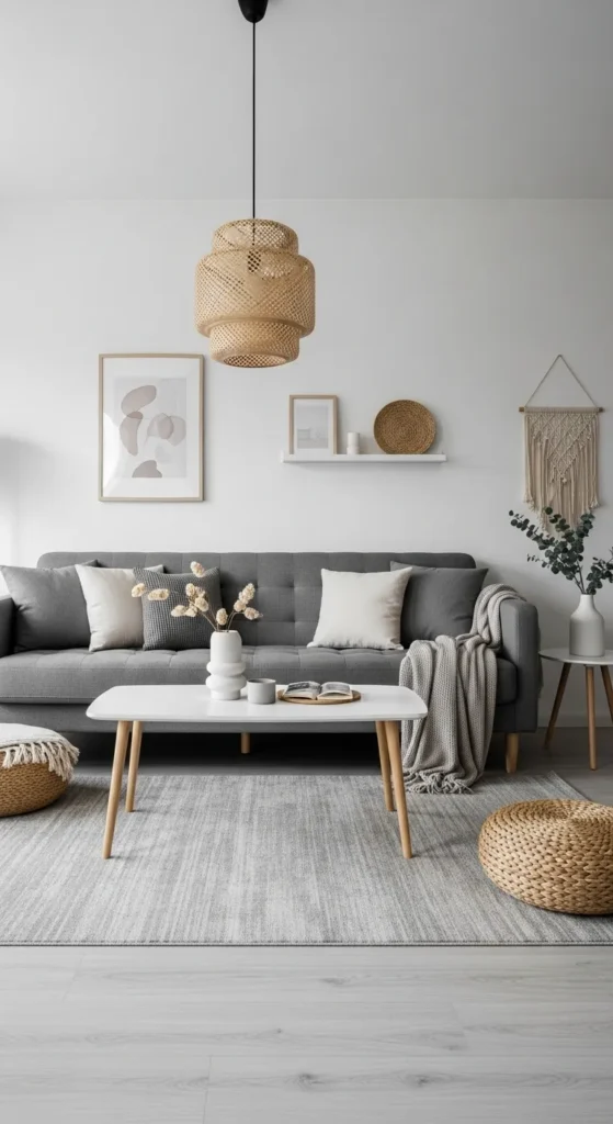 20 Grey Minimalist Living Room Ideas for a Calm, Decluttered Neutral Home