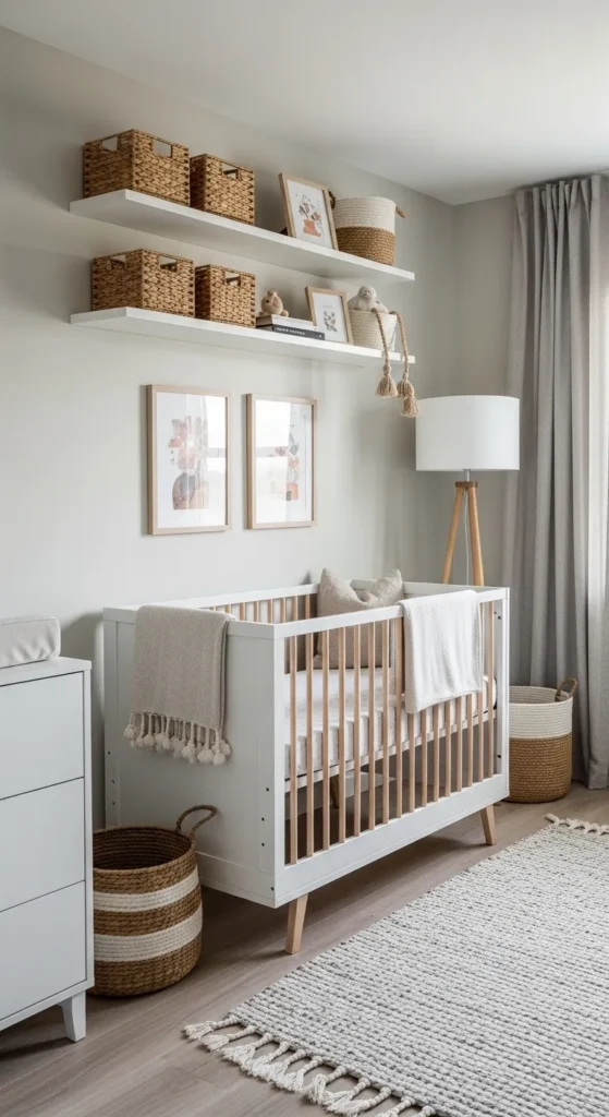 20 Tiny Apartment Nursery Setup for Modern Small Apartments