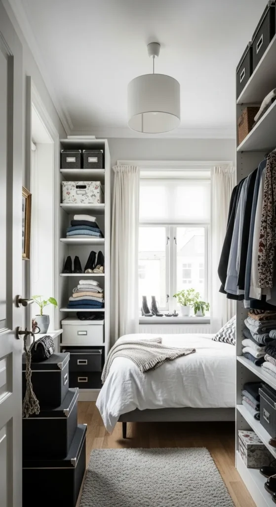 20 No Closet Storage Ideas to Maximize Every Inch of Space