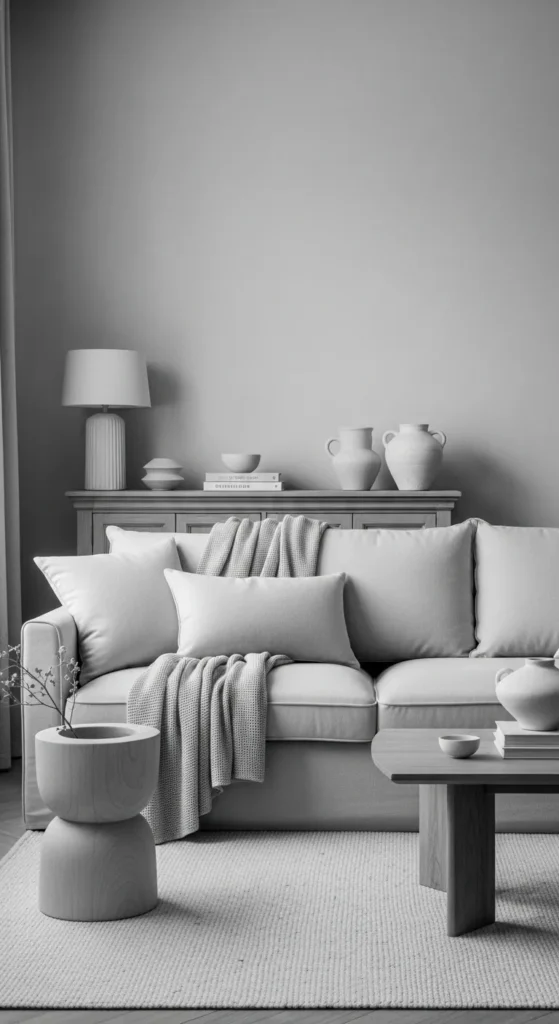 20 Monochromatic Living Room Ideas for Clean, Curated Modern Interiors