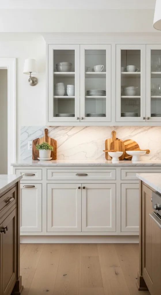 18 Oak Kitchen Cabinets with Marble Countertops That Wow