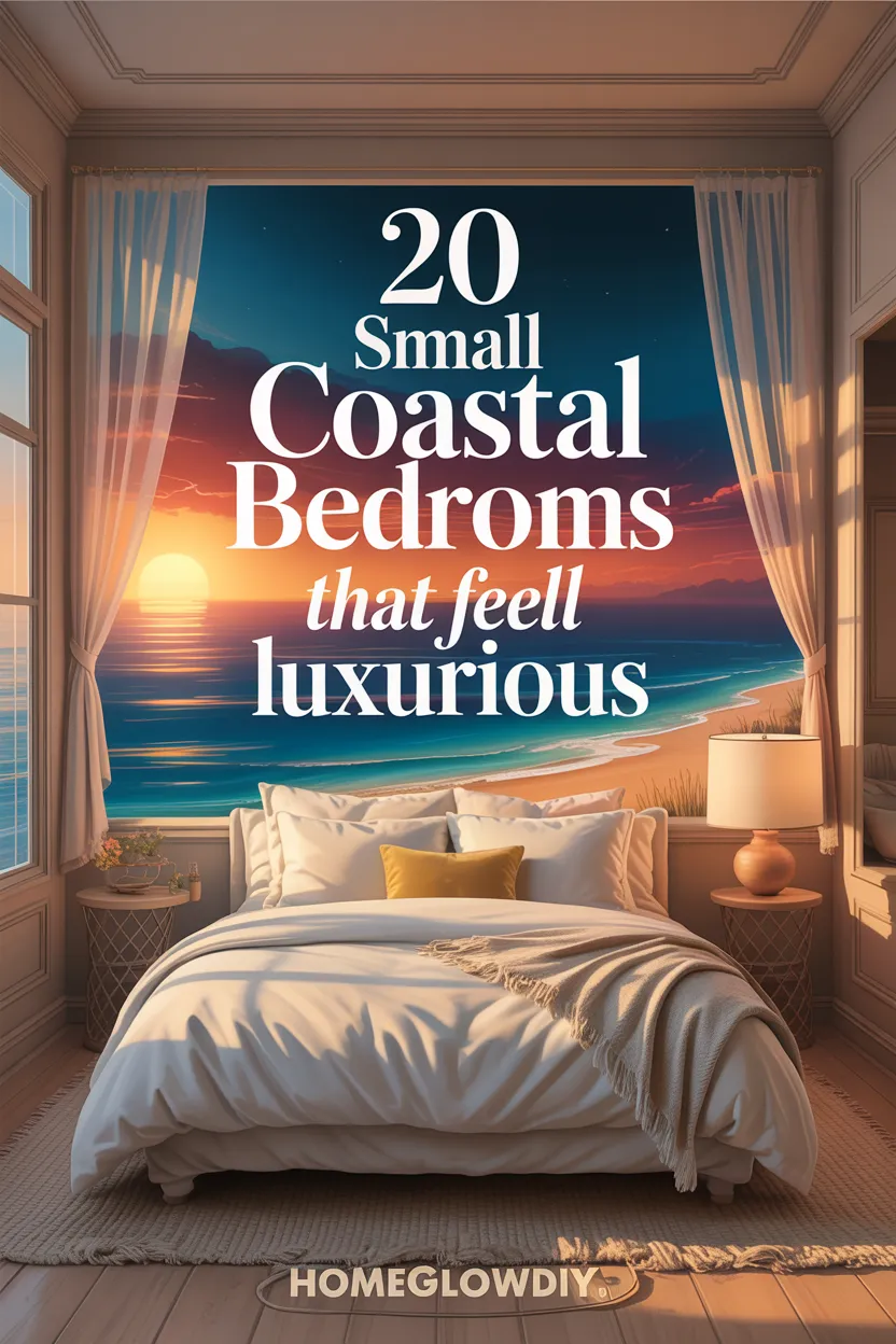 19 Small Coastal Bedroom Ideas That Feel 2x Bigger & 10x More Relaxing