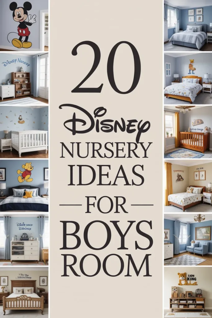 20 Disney Nursery Ideas That Feel Straight Out of a Fairytale