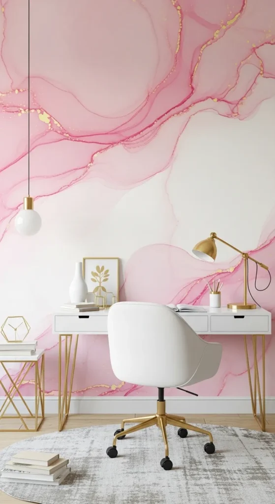 12 Pink Wallpaper Ideas to Fix Boring Walls Instantly