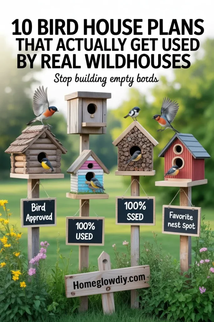 10 Bird House Plans That Brought 6 New Species to My Backyard