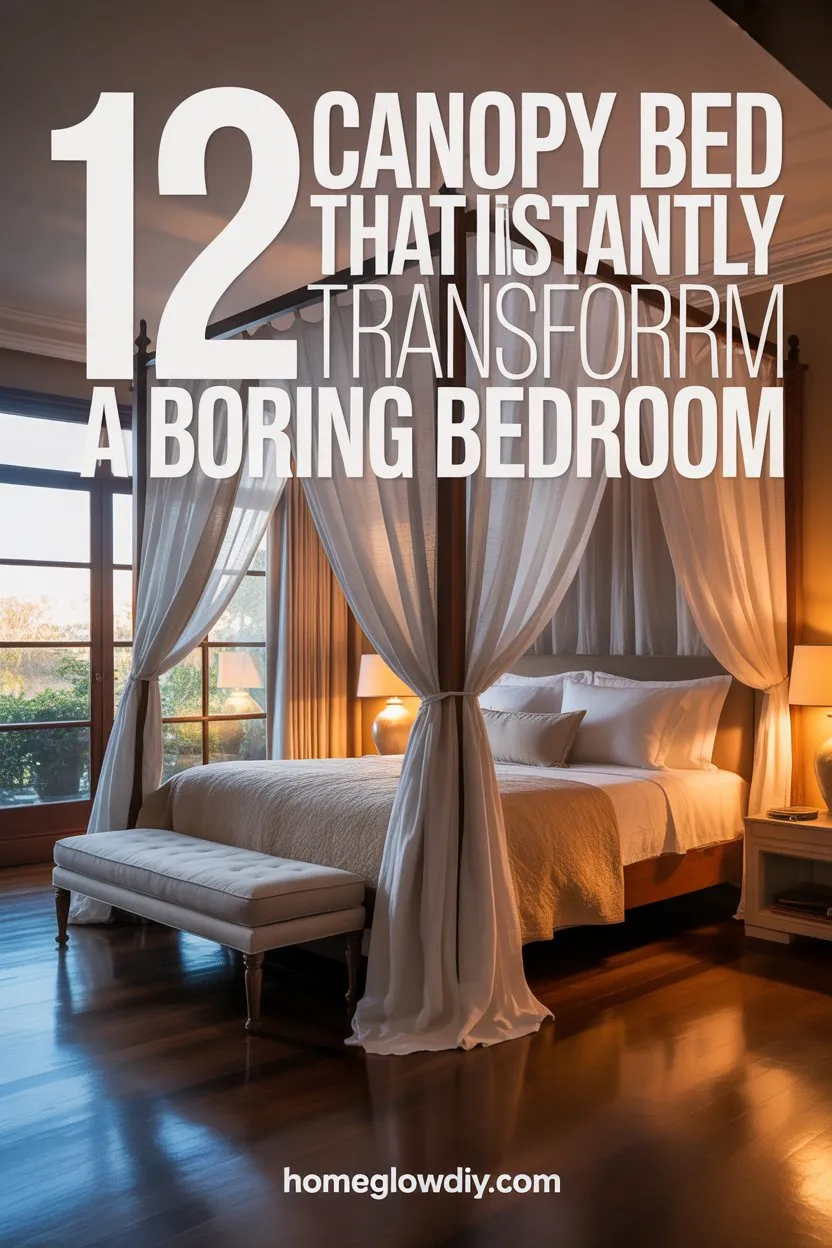 12 Canopy Bed Ideas to Fix Boring Bedrooms Instantly