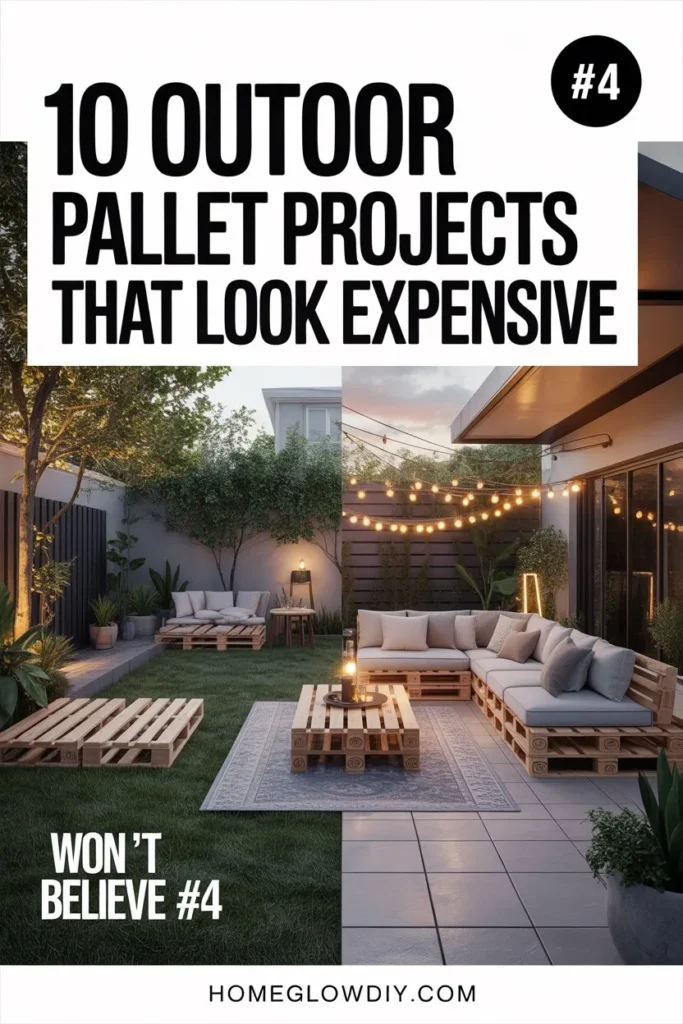 Outside Project Models 10 Outdoor Pallet Projects That Look Expensive but Cost Almost Nothing