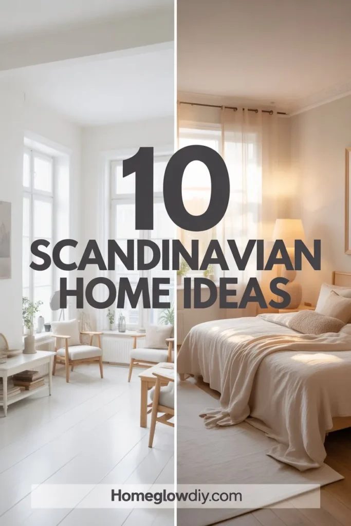 10 Scandinavian Interior Design Ideas for a Minimalist and Cozy Home