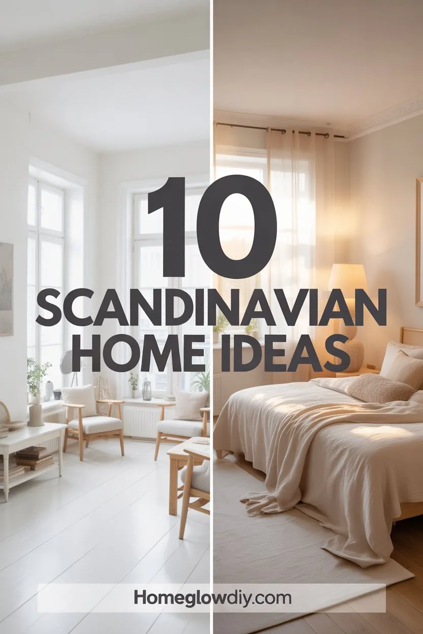 10 Scandinavian Interior Design Ideas for a Minimalist and Cozy Home