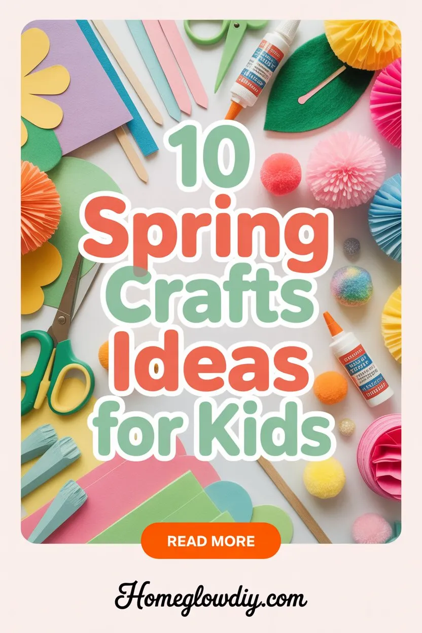 11 Spring Crafts No Decor to Stunning DIY Spring Home in Hours