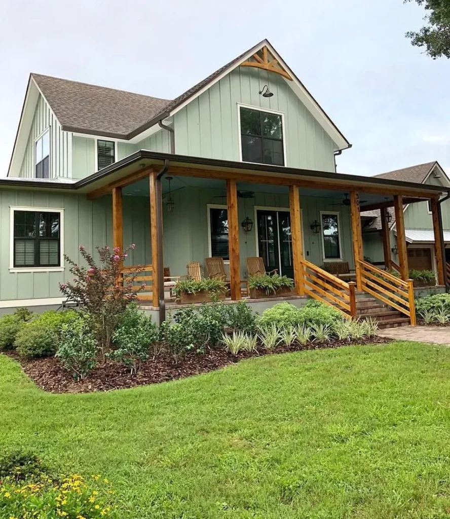Best Porches With Vinyl Siding In Earthy Color Schemes Images & Facts ...