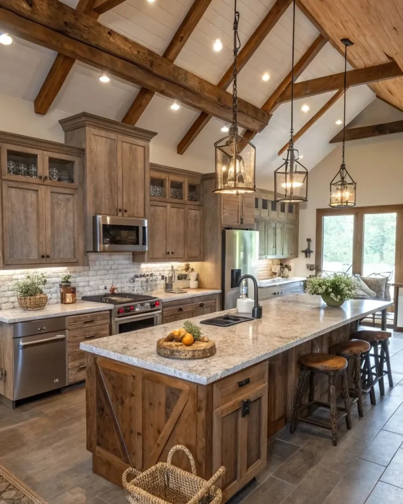 15 Kitchen Island Lighting Ideas for High Ceilings Grand Statement