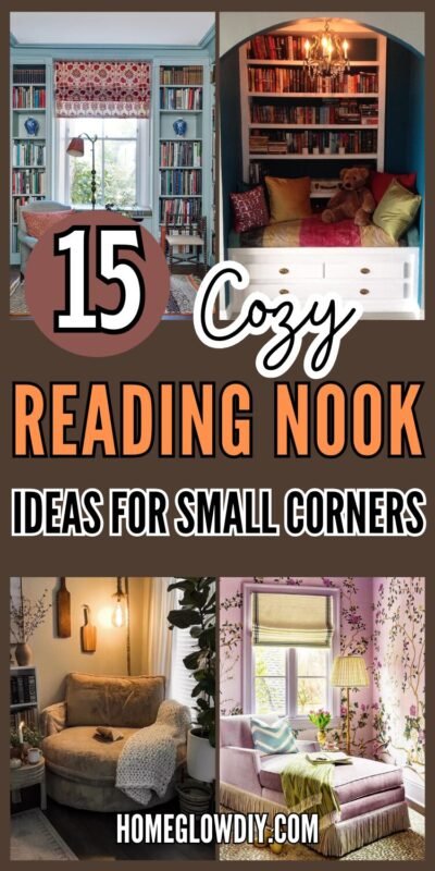 15 Cozy Reading Nook Ideas for Small Corners to Peaceful Retreat