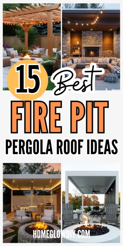 15 Fire Pit Pergola Roof Ideas That Turn Any Backyard Into a Luxury Outdoor Room