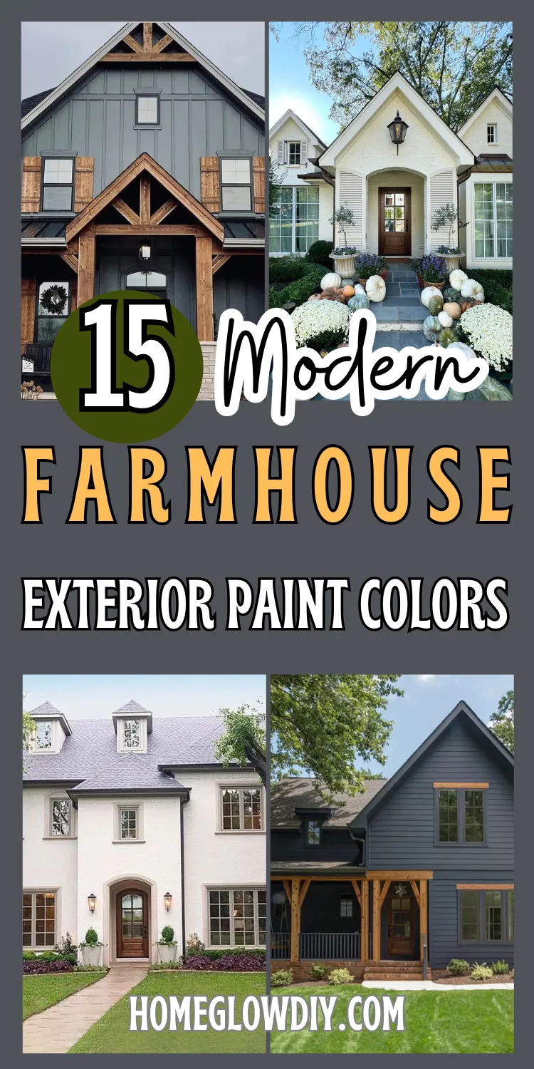 15 Modern Farmhouse Exterior Paint Colors Stunning Curb Appeal