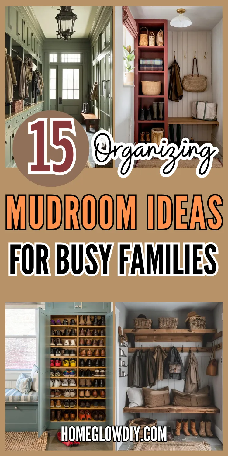 15 Mudroom Organization Ideas Chaotic Entryway to Calm Space